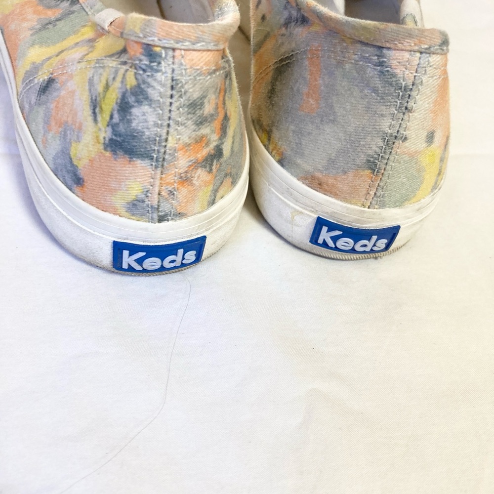 Keds multicolor slip on sneakers tie-dye size 8.5 - Picture 4 of 4